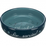 Trixie Ceramic Bowl For Short-Nosed Breeds keraamiline kauss l&uuml;hikese ninaga kassidele ja koertele, 0.3 l/15 cm