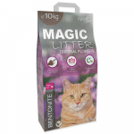 Magic Cat Litter Bentonite Original Flowers klompuv kassiliiv lillel&otilde;hnaline, 10 kg