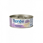 Monge Supreme Tuna With Seabass steriliseeritud kassikonserv tuunikala ja meriahvenaga t&auml;iskasvanud kassidele, 80 g