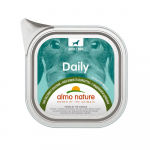 Almo Nature Daily Dog Kalkun k&otilde;rvitsaga m&auml;rg toit t&auml;iskasvanud koertele, 100 g