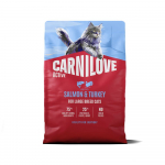 Carnilove Active Cat Salmon & Turkey Large Breeds kuivtoit suurtele kassit&otilde;ugudele, 2 kg