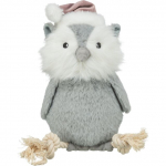 Trixie Xmas Owl With Rope pl&uuml;&uuml;sist m&auml;nguasi koertele k&ouml;ie ja heliga, 31 cm