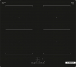 Bosch Serie 4 PVQ611BB6E hob Black Built-in 60 cm Zone induction hob 4 zone(s) | PVQ611BB6E | 4242005289882