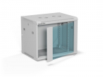 ALANTEC 19" 9U 600x450 wall-mounted cabinet, grey | SW-9U-600-450-01-SA | 5904204406451