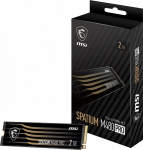 MSI Spatium M480 PRO PCIE 4.0 NVME M.2 2TB internal solid state drive PCI Express 4.0 3D NAND | S78-440Q600-P83 | 4711377105613