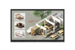 LG CreateBoard Standard interactive whiteboard 165.1 cm (65") 3840 x 2160 pixels Touchscreen Black | 65TR3DQ | 8806096421253