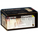 Toner Lexmark Yellow  (C540H2YG) | C540H2YG | 734646083522