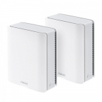 Asus | Tri-band WiFi 7 Smart AiMesh Extendable Router | ZenWiFi BT8 (2pk) | 802.11be | 14000 Mbit/s | Ethernet LAN (RJ-45) ports 4 | Mesh Support Yes | MU-MiMO Yes | 4G/5G | Antenna type Internal | 1 | 90IG0930-MO3B20 | 4711387532089