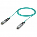 Ubiquiti Kabel AOC QSFP28, 100Gb/s, aqua, 10m (UACC-AOC-QSFP28-10M) | UACC-AOC-QSFP28-10M | 810084690079