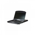Konsola KVM Aten Przełącznik KVM ATEN CL3116NX, 18,5 TFT, VGA, PS/2-USB, 16 port&oacute;w, układ FR | 14.01.7123 | 4710469343735