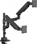 Icy Box Uchwyt biurkowy na 2 monitory 24'' - 57'' (IB-MS702-T) | IB-MS702-T | 4250078175308
