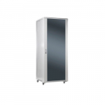 SOMI Networks | 42U, 19&Prime; Freestanding Cabinet | 42U-60/80NAC | Max Load 800kg; Removable and Lockable Side Panels; Glass Doors; Unassembled | Depth: 80 cm | Gray | 42U-60/80NAC | 2000001341377
