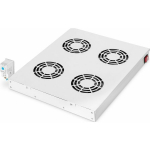 Digitus Klimatyzator dachowy do zmiennej instalacji 483 mm Szary (DN-19 FAN-4-HO) | DN-19 FAN-4-HO | 4016032174868