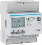 Hager Licznik energii elektrycznej 3-fazowy, przekł. 1-5A 4M, wyjście imp., MID agardio.measure ECP300C | ECP300C | 3250612231393