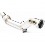 RM Motors Downpipe BMW e60 e61 520d M47N2 2005-2008 63,5 mm163 ps | 5903713138082 | 5903713138082