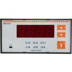 Lovato Electric Woltomierz 3-fazowy cyfrowy tablicowy 15-660V AC IP54 DMK10R1 | DMK10R1 | 8013975154762