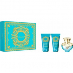 Triton Zestaw Perfum dla Kobiet Versace EDT Dylan Turquoise 3 Części | S8315891 | 8011003884988