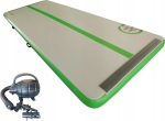 Master AirTrack Dmuchana Mata Gimnastyczna MASTER 400 x 150 x 20 cm Grey-Green | MAS-B869-grey-green | 8592833010476