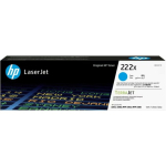 Toner HP 222X - Wysoka wydajność - Cyan - original - LaserJet - Toner (W2221X) - dla Color LaserJet Pro MFP 3302fdn, MFP 3303fdw | W2221X | 195161016370