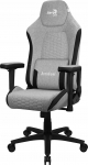 Aerocool CROWNASHGR, Ergonomic Gaming Chair, Adjustable Cushions, AeroWeave Technology, Grey | AEROCROWN-ASH-GREY | 4711099471249