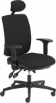 Krzesło biurowe Office Products Kefalonia Czarne | 23023641-05 | 5901503617472