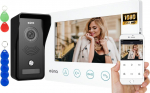Eura Wideodomofon VDP-42A3 GAMMA Plus, TUYA, Biały, Wifi, 2 wejścia, czytnik | VDP-42A3 GAMMA+ Biały | 5905548278698