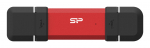 Silicon Power DS72 USB flash drive 500 GB USB Type-A / USB Type-C 3.2 Gen 2 (3.1 Gen 2) Red | SP500GBUC3S72VPR | 4713436162575