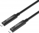 Kabel USB MicroConnect USB-C - USB-C 7.5 m Czarny (Premium Optic Fiber USB-C 3.2) | Premium Optic Fiber USB-C 3.2 | 5715063780879