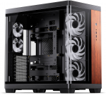 Jonsbo TK-4 Wood PC-Geh&auml;use, Midi-Tower, ATX, Tempered Glass - schwarz | GEJB-168 | 6970620554945