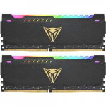 Pamięć Patriot Viper Steel RGB, DDR4, 16 GB, 3200MHz, CL18 (PVSR416G320C8K) | PVSR416G320C8K | 0814914027875