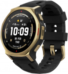 Amazfit T-Rex 3 Pro NFC, 44mm with Silicone Strap, Black Gold EU W2548GL1N | AMATRX3PRO-BLKGLD | 6972596109549
