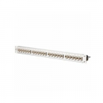 MetzConnect BTR BTR Patch Panel C6Amodul, Cat 6A, 24 Port, 19'', Stainless Steel - 130B11P1-E | 130B11P1-E | 4250184131755