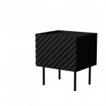 Cama LUCCA bedside cabinet, 2 pcs, 47x40x52, black | 490375 | 5903815011450
