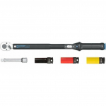 Gedore Gedore Torque wrench TORCOFLEX UK Set, 1/2  (black, incl. 3 aluminum rim sockets) | 3550-UK-LS4 | 4010886954577