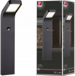 Paulmann Oprawa ogrodowa słupkowa KULMA LED 7.5W 500lm 500mm 3000K IP44 odporna na wodę morską 230V antracyt aluminium | 4000870947463 | 4000870947463