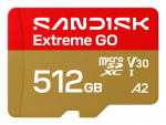 SanDisk Extreme GO 512 GB MicroSDXC UHS-I | SDSQXGN-512G-GN6MN | 619659227968