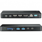 Dock Station 13in1 USBC, HDMI 21,10GBPs; D1104A01 | D1104A01 | 4894160051516