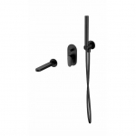 Cersanit SET B733 Zestaw wannowy podtynkowy INVERTO czarny (S952-043) | S952-043 | 5901771079019