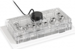 Alphacool Apex Distroplate f&uuml;r Dark Base Pro 901, mit Apex Pumpe, RGB - wei&szlig; | WACH-910 | 4250197146586