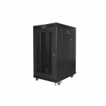 Lanberg | Rack cabinet 19" free-standing 22U/800x1000 (flat pack) with mesh door | FF01-8022-23BL | Black | FF01-8022-23BL | 5901969440294