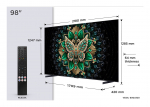 TCL C6K 98C6K TV 2.49 m (98") 4K Ultra HD Smart TV Wi-Fi Metallic | S0464282 | 5901292525767