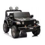 Lean Cars Pojazd Na Akumulator Jeep Rubicon 4x4 DK-JWR556 4x200W 24V Czarny | 5905991091448 | 5905991091448