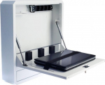 Techly Techly Antykradzieżowa Szafa Wisząca do Laptopa 19'' Biała | ICRLIM01W2 | 8051128105056