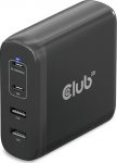 Ładowarka Club 3D CAC-1912EU GaN 2x USB-A 2x USB-C 100 W (CAC-1912EU) | CAC-1912EU | 8719214472542
