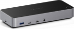 Satechi Triple 4K Display (Mac/Windows OS) | 2x DP 1.4 4K/60 Hz | 3x HDMI 2.0 4K60 Hz | USB 3.1 | USB-C 3.1 | 2x USB 3.0 | USB-C 3.0 | RJ-45 | ST-D4KTM-EU | 810086361021