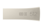 Samsung | Flash Drive Bar Plus | MUF-512BE3/APC | 512 GB | USB Type-A | Silver | MUF-512BE3/APC | 8806095379692