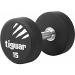 Tiguar &lrm;&lrm;Hantel TI-WHPU0150 gumowany 1 x 15 kg | TI-WHPU0150 | 5902860490616
