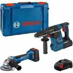 Zestaw elektronarzędzi Bosch GBH18V-26+GWS18V-10PC+2xPC5.5Ah+GAL XLB | 0615990N33 | 4059952687391