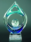 Victoria Sport Trofeum szklane grawerowane z etui | GS116C-32/GR | 2010000255919