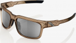 100% Okulary Type-S Matte Translucent Crystal Sepia HiPER Silver Mirror Lens | 306866-uniw | 841269128025
